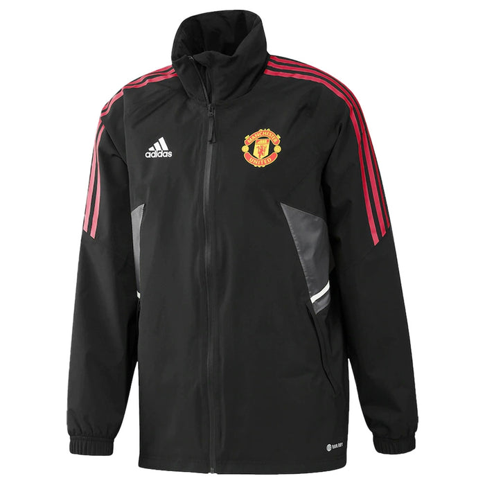 2022-2023 Man Utd Rain Jacket (Black)