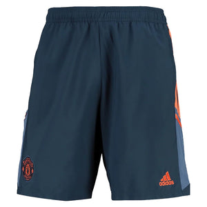 2022-2023 Man Utd Down Time Shorts (Navy)_0