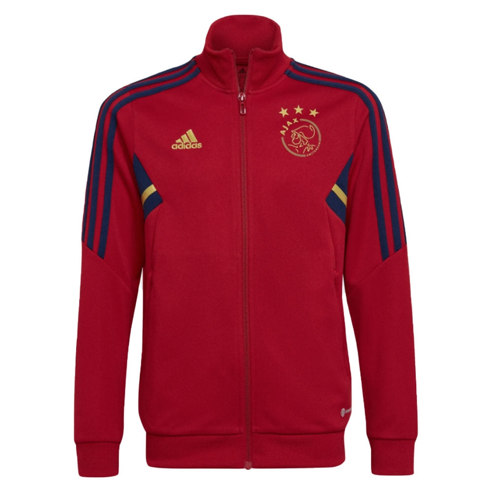 2022-2023 Ajax Track Jacket (Red) Kids – Classic Football Kit