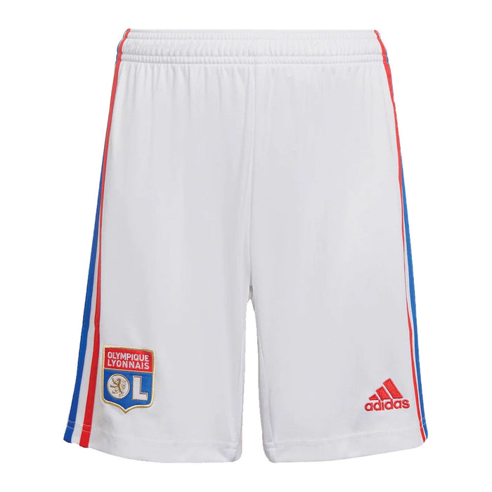 2022-2023 Olympique Lyon Home Shorts (White)