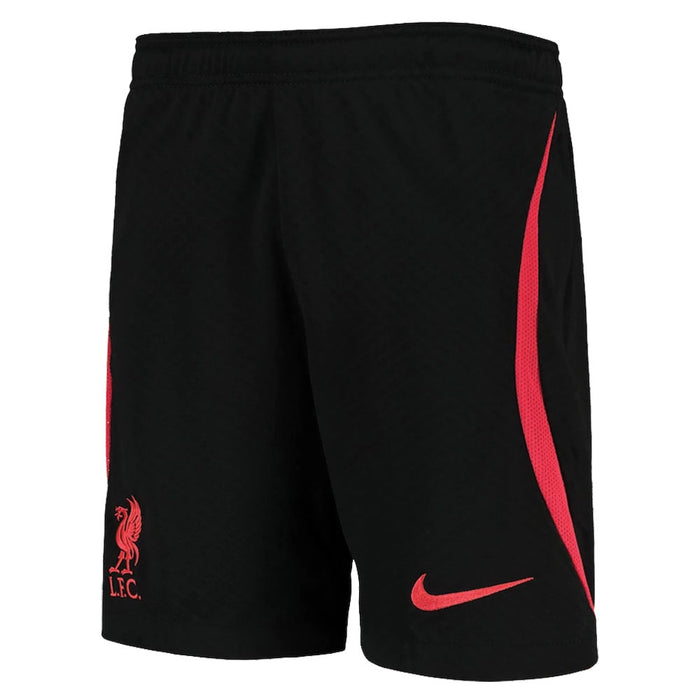 2022-2023 Liverpool Strike Training Shorts (Black) - Kids