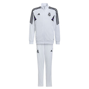 2022-2023 Real Madrid Tracksuit (White)_0