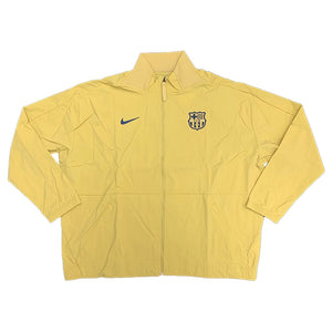 2022-2023 Barcelona Pre-Match Jacket (Gold) - Ladies_0