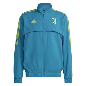 2022-2023 Juventus Presentation Jacket (Active Teal)_0
