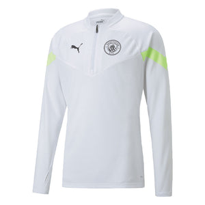 2022-2023 Man City Half Zip Training Top (White)_0