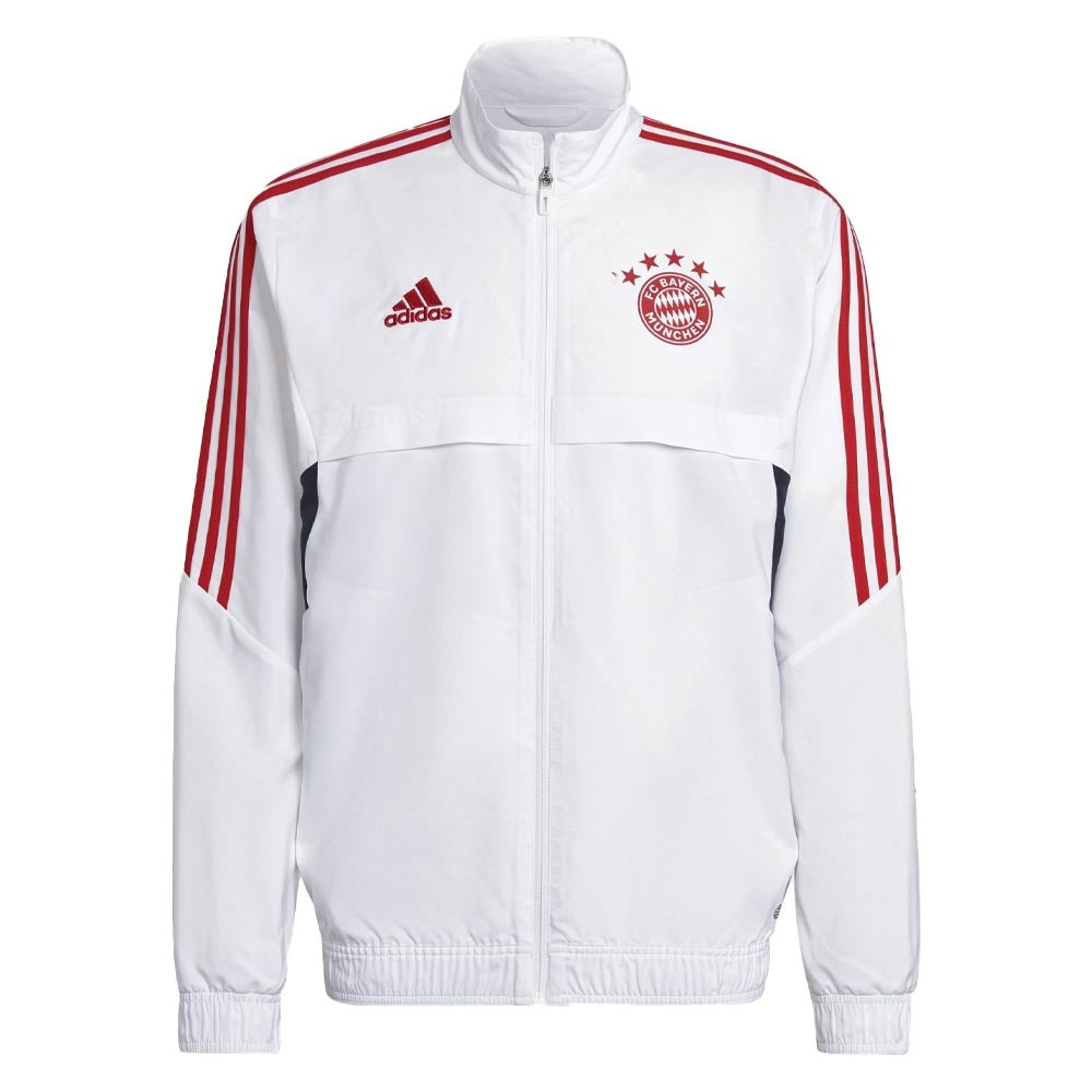 2022 2023 Bayern Munich Presentation Jacket White