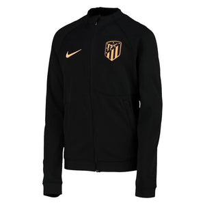 2022-2023 Atletico Madrid Anthem Jacket (Black) - Kids_0