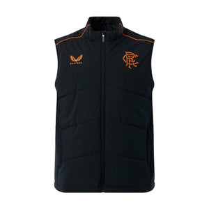 2022-2023 Rangers Gilet (Black-Orange)_0