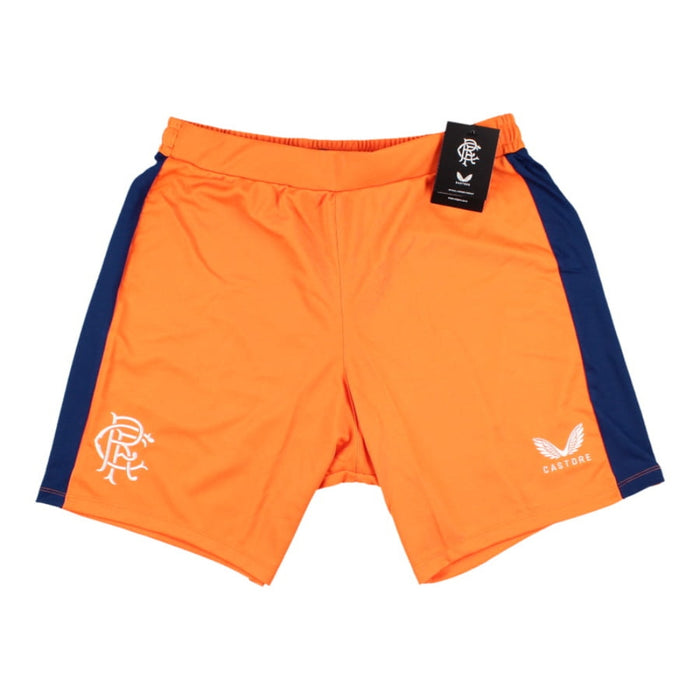 2022-2023 Rangers Third Shorts (Orange)