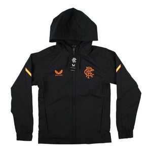 2022-2023 Rangers Lightweight Jacket (Black-Orange) - Kids_0