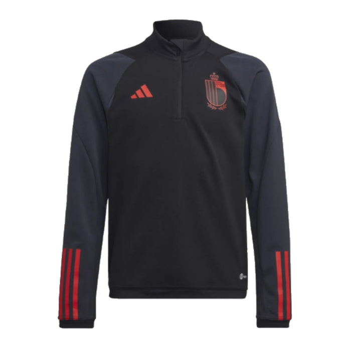 2022-2023 Belgium Training Top (Black) - Kids