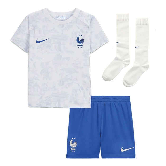 2022-2023 France Away Little Boys Mini Kit