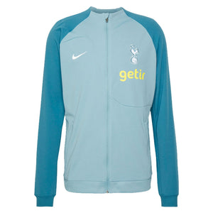 2022-2023 Tottenham CL Academy Anthem Jacket (Worn Blue)_0