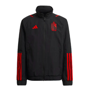 2022-2023 Belgium Training Jacket (Black) - Kids_0