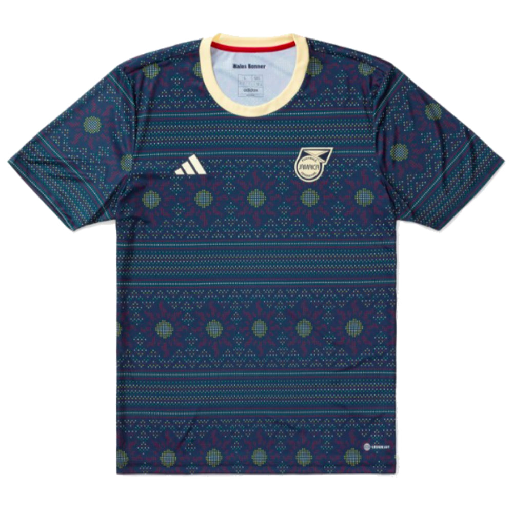 2023-2024 Jamaica Pre-Match Shirt (Navy)_0