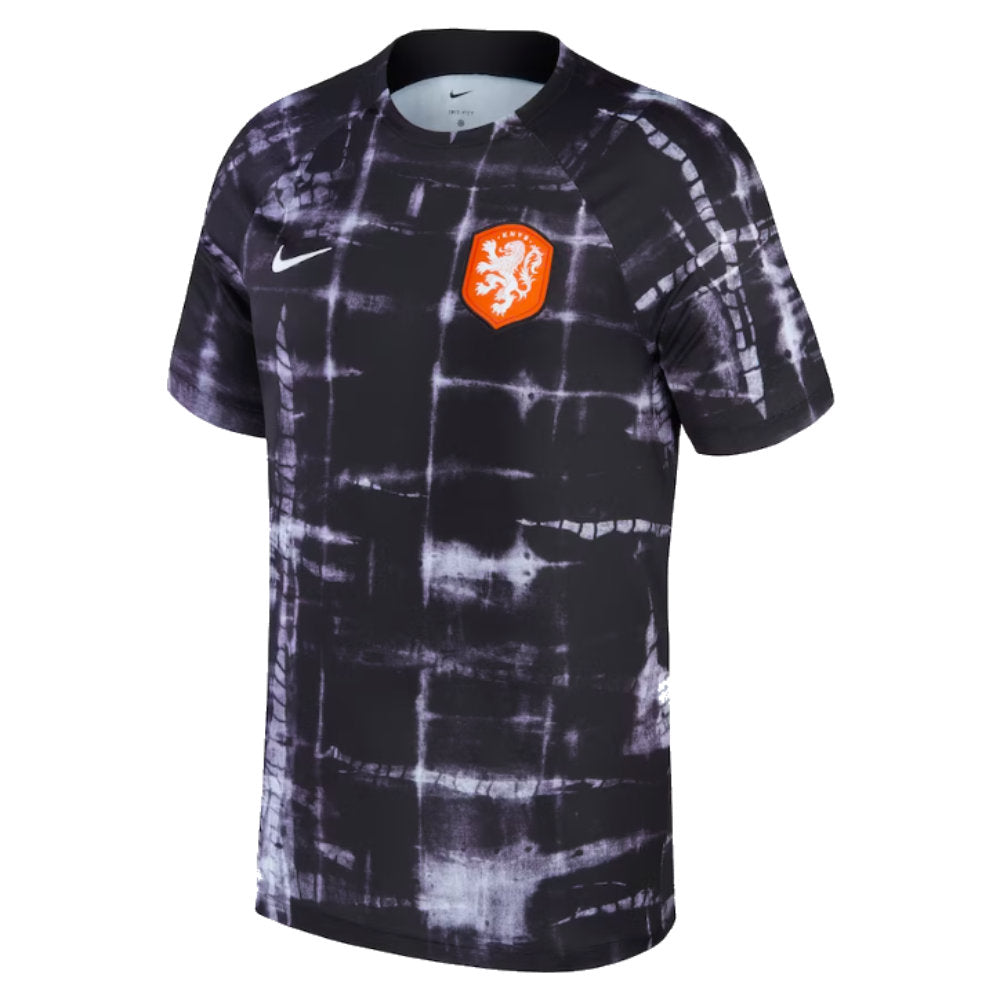 2022-2023 Holland Pre-Match Training Shirt (Black) – Classic