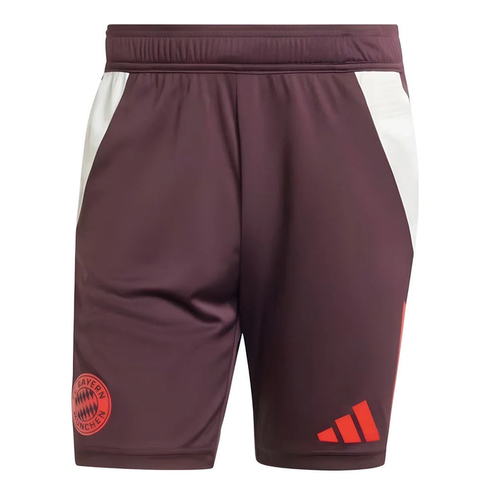 2024-2025 Bayern Munich Training Shorts (Shadow Maroon)