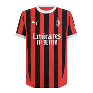 2024-2025 AC Milan Home Authentic Shirt_0