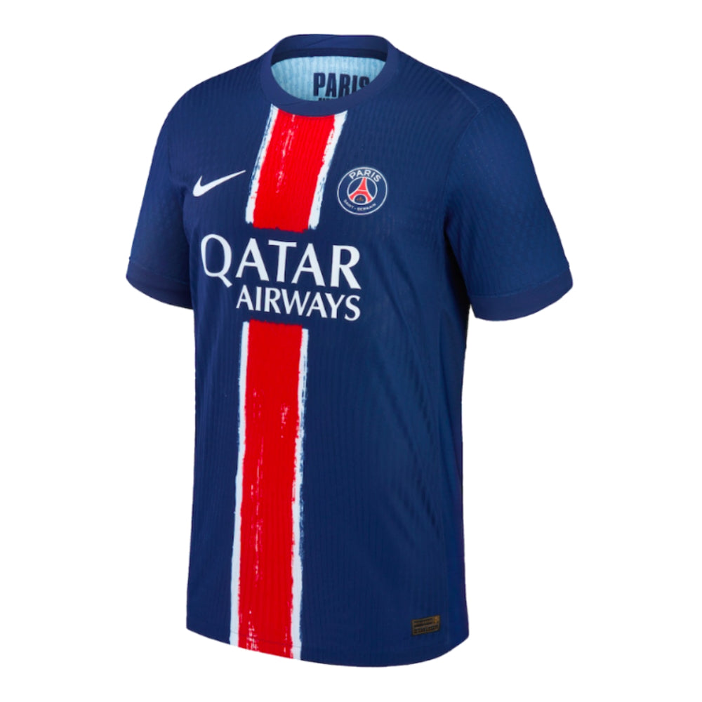 Shirt Logo Kit Psg 2024-2025 PSG Home Authentic Match Shirt