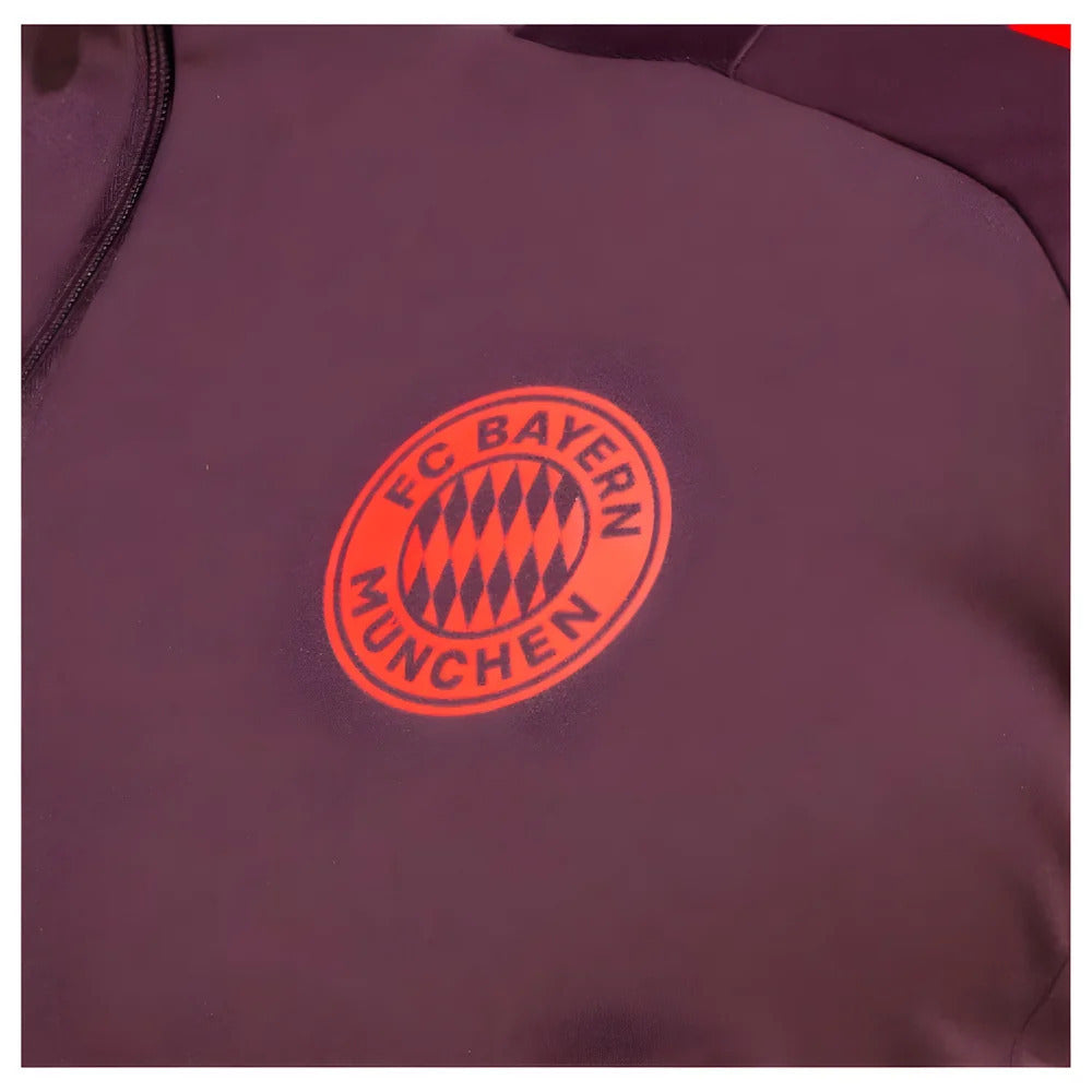 2024-2025 Bayern Munich Training Top (Shadow Maroon)_1