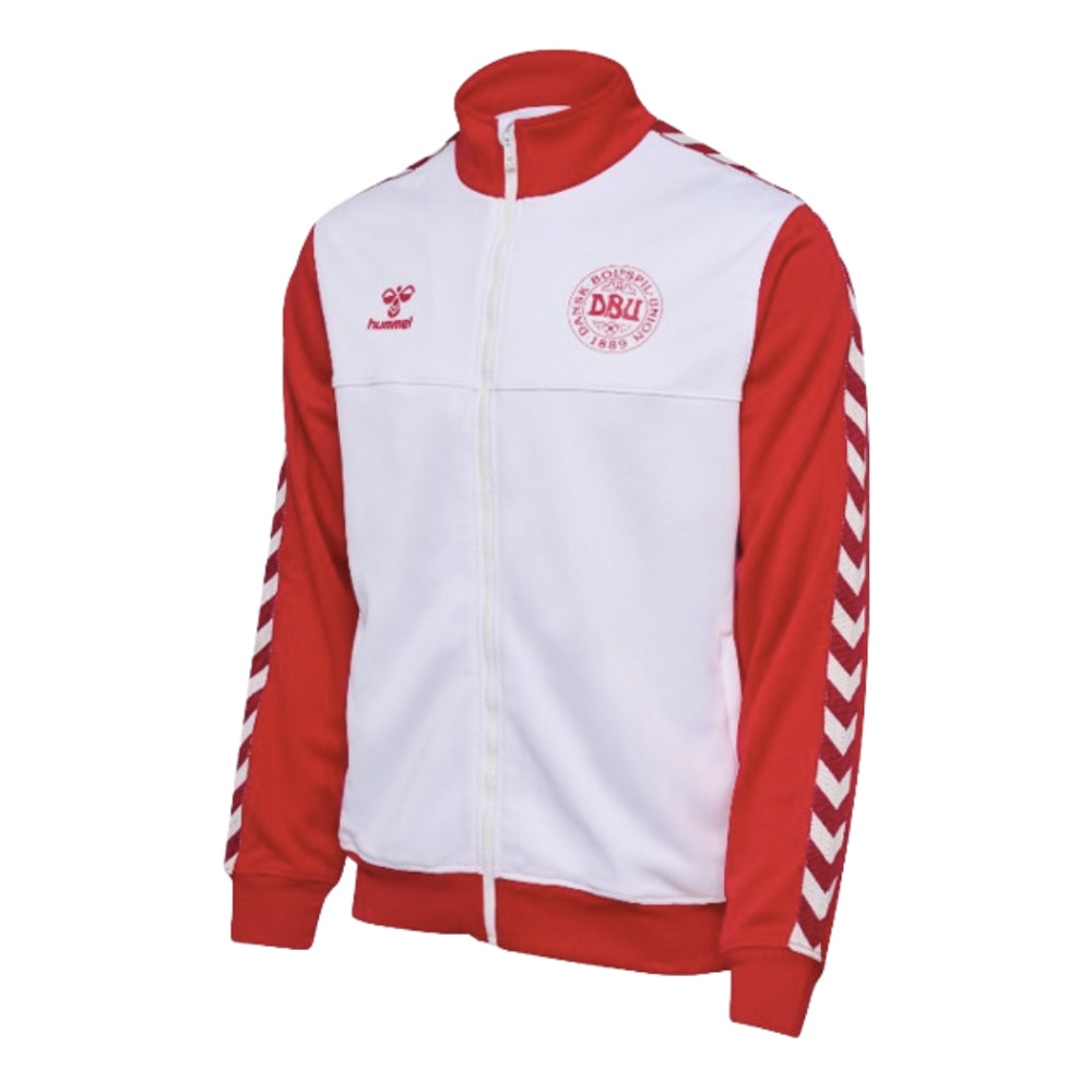 2024-2025 Denmark Tracksuit Jacket (Red) – Classic Football Kit