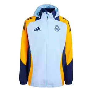 2024-2025 Real Madrid Allweather Jacket (Glow Blue)_0