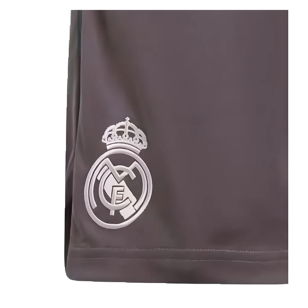 2024-2025 Real Madrid Third Shorts (Charcoal) - Kids_1