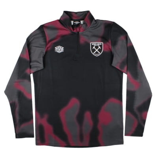 2024-2025 West Ham Warm Up Mid Layer (Black)_0
