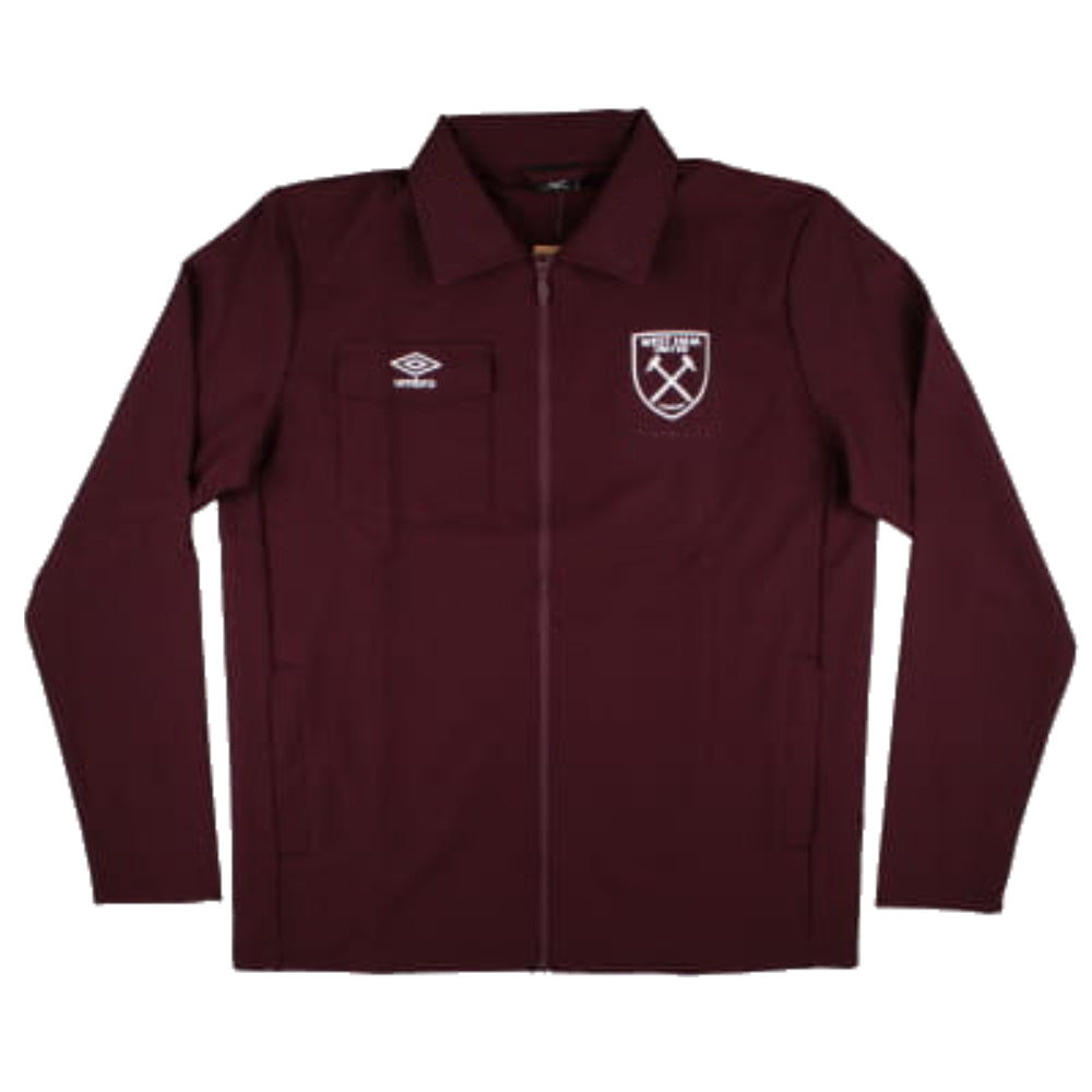 2024-2025 West Ham Presentation Jacket (Wine) Kids – Classic