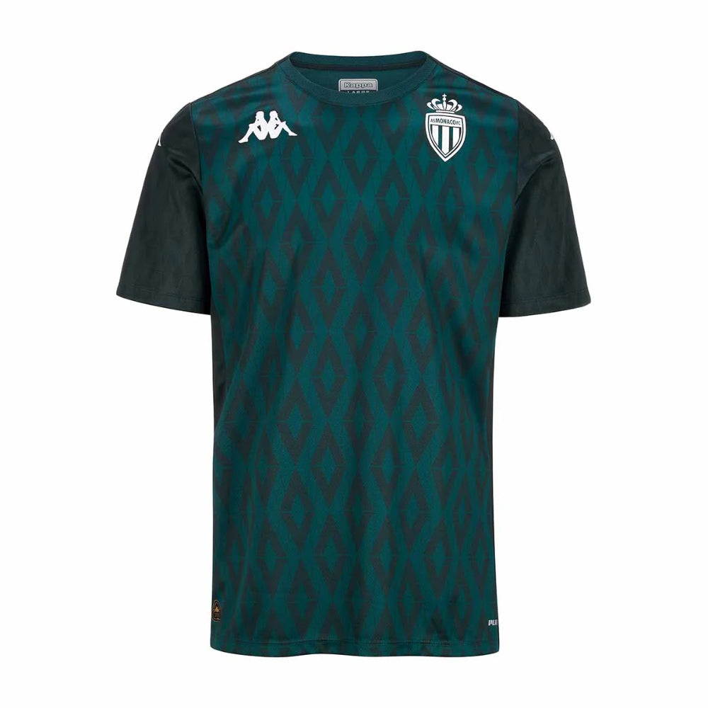 2024-2025 AS Monaco Pre-Match Shirt (Green)_0