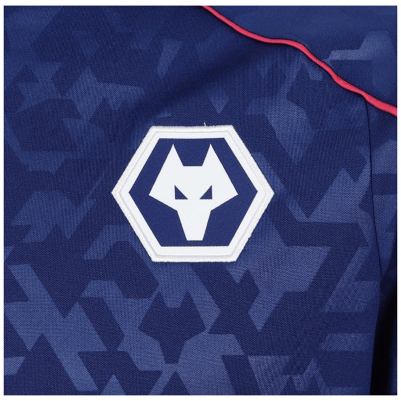 2024-2025 Wolves Pre Match Anthem Jacket - Blue – Classic Football Kit