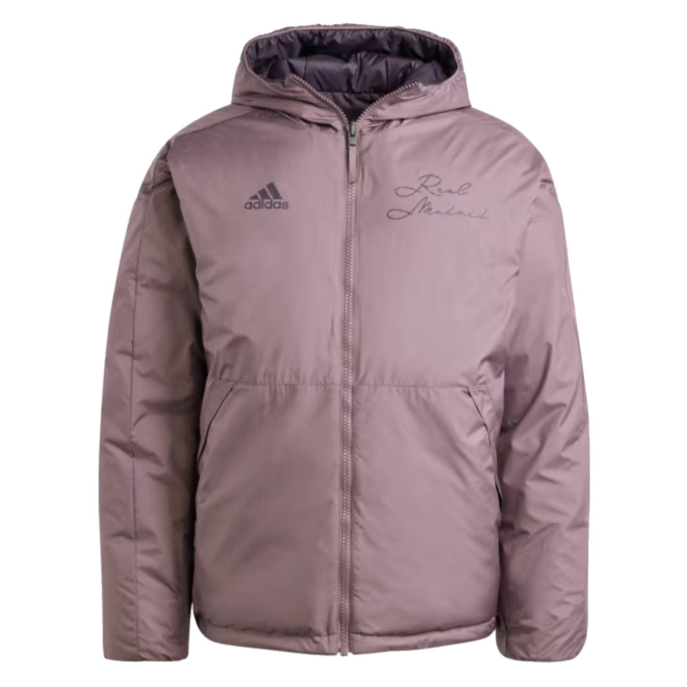 2024-2025 Real Madrid Seasonal Down Jacket (Shadow Fig)_0