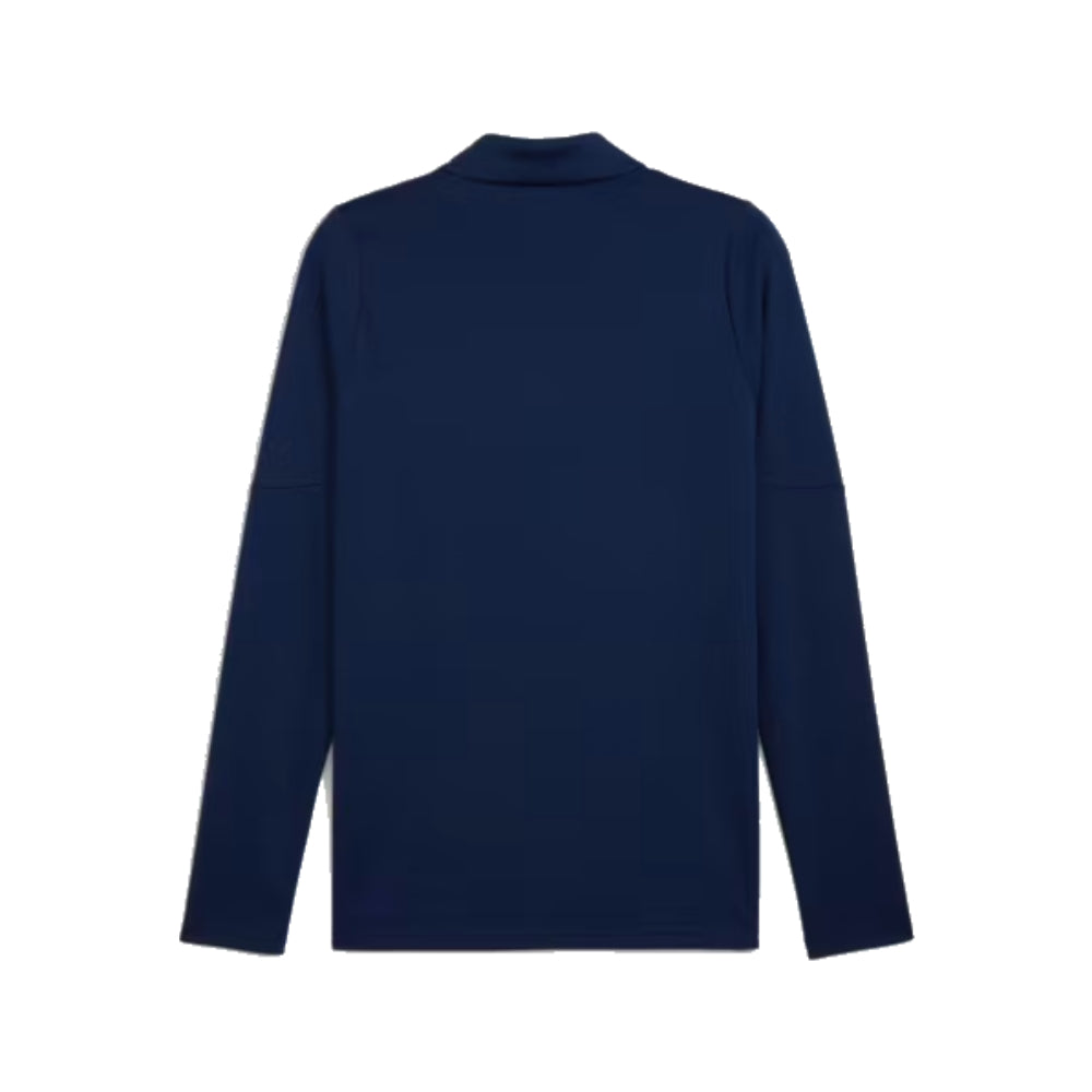 2025-2026 Portugal Training 1/4 Zip Top (Persian Blue)_1