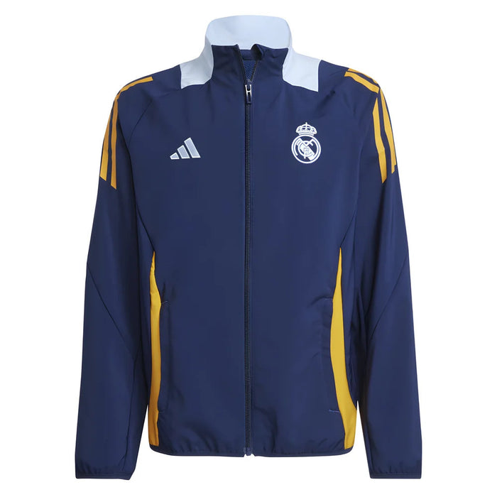 2024-2025 Real Madrid Presentation Jacket (Navy) - Kids