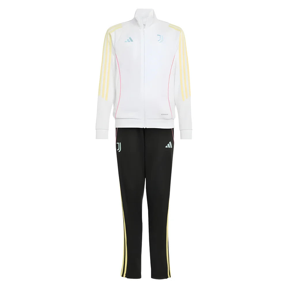 2025-2026 Juventus Tracksuit (White) - Kids_0