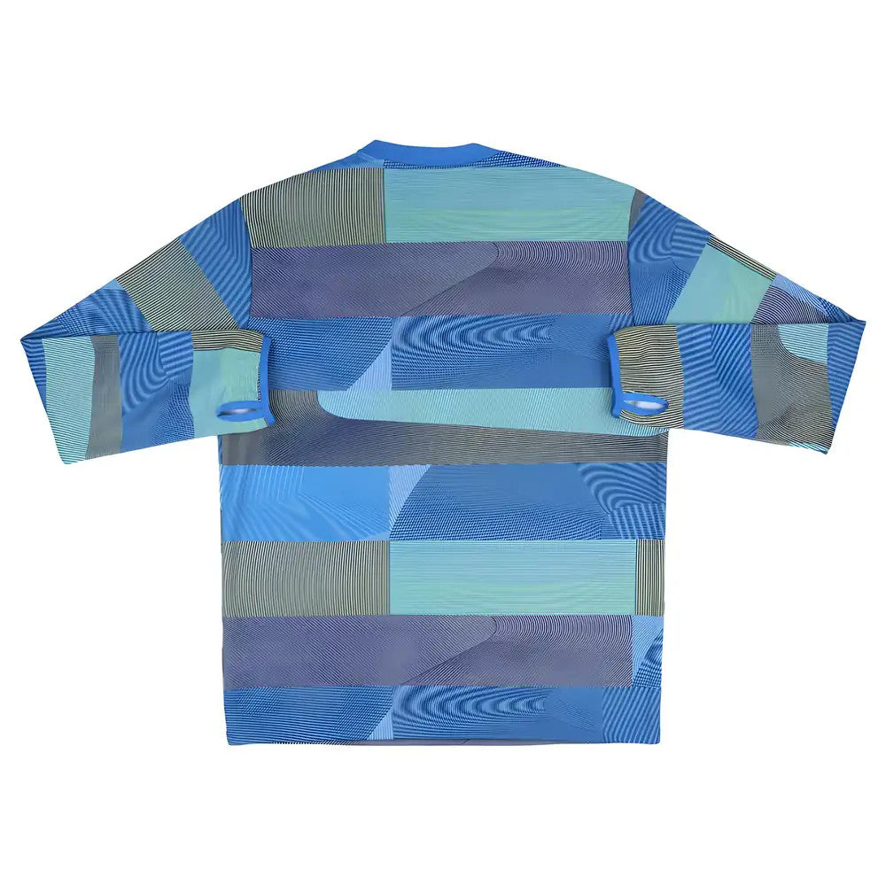2025-2026 Real Madrid Pre Match Warm Top (Blue)_1