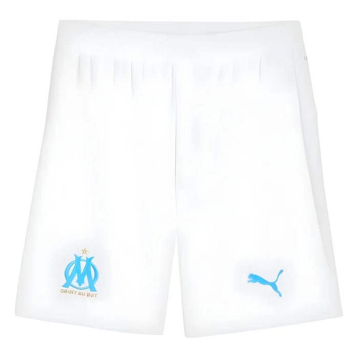 2025-2026 Marseille Home Shorts (White)