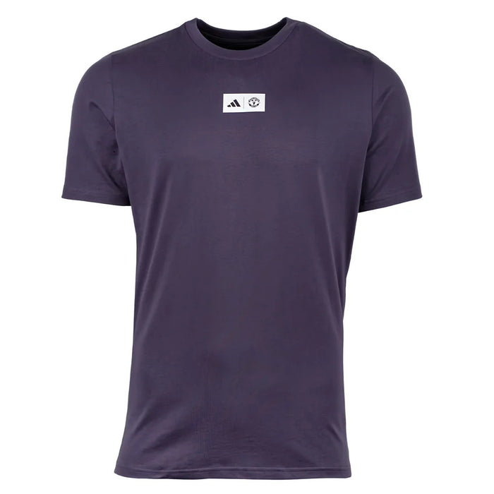 2025-2026 Man Utd Seasonal Graphic Tee (Trace Purple)
