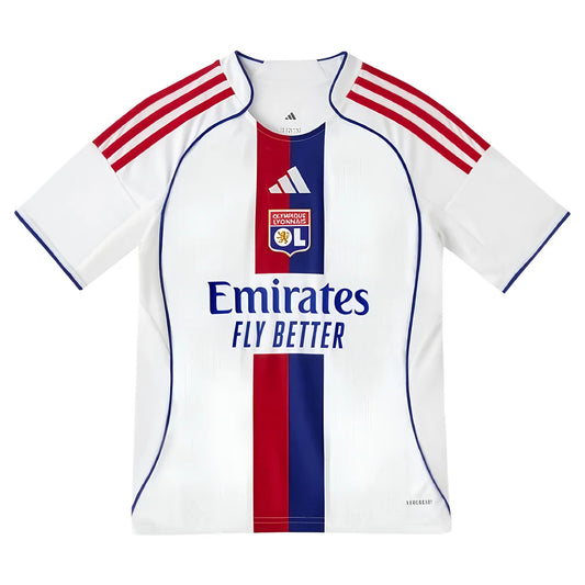 2025-2026 Olympique Lyon Home Shirt (Kids)_0