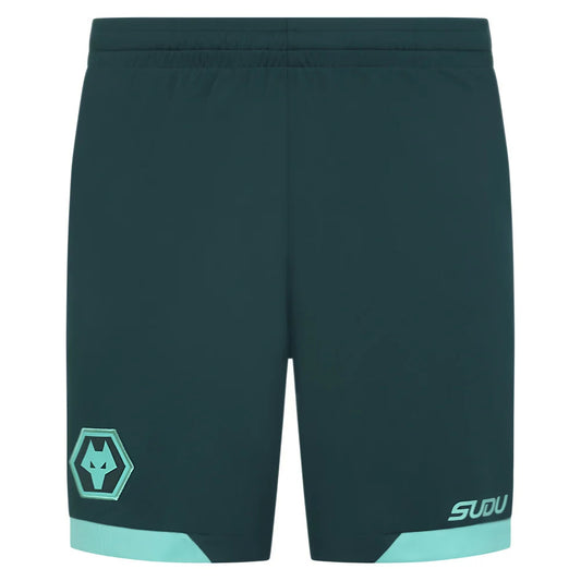 2025-2026 Wolves Away Shorts (Green)_0