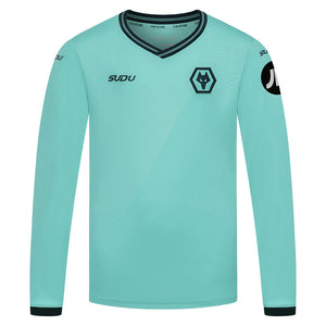2025-2026 Wolves Long Sleeve Away Shirt (Kids)_0