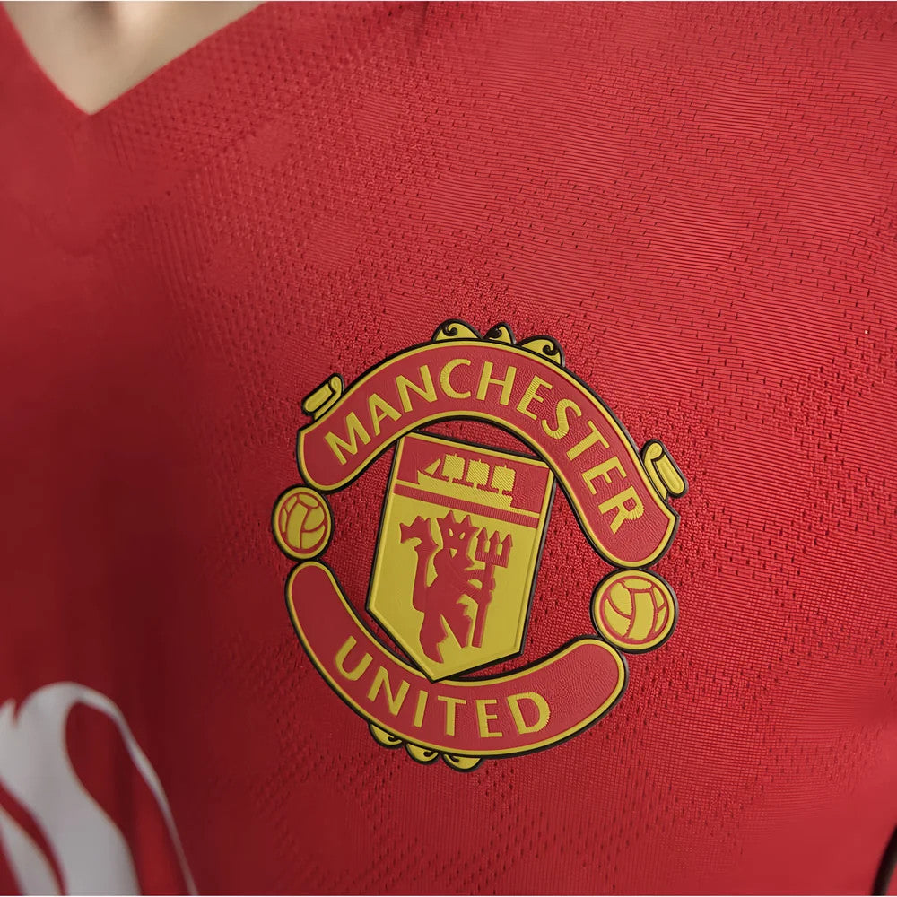 2025-2026 Man Utd Authentic Long Sleeve Home Shirt_1