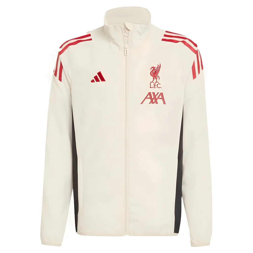 2025-2026 Liverpool Presentation Jacket (White) - Kids_0