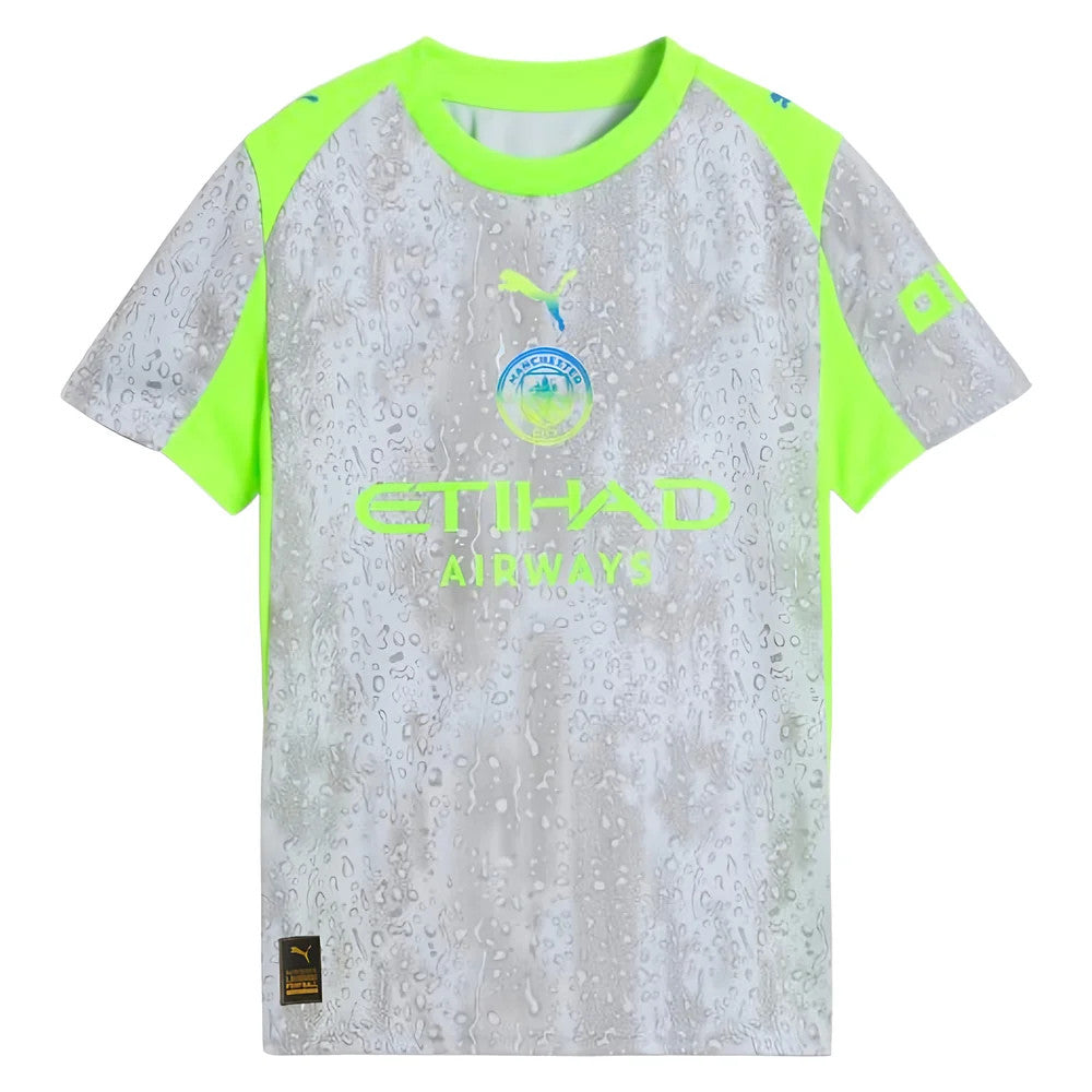 2025-2026 Man City Third Shirt (Kids) (Kelly 9)_2