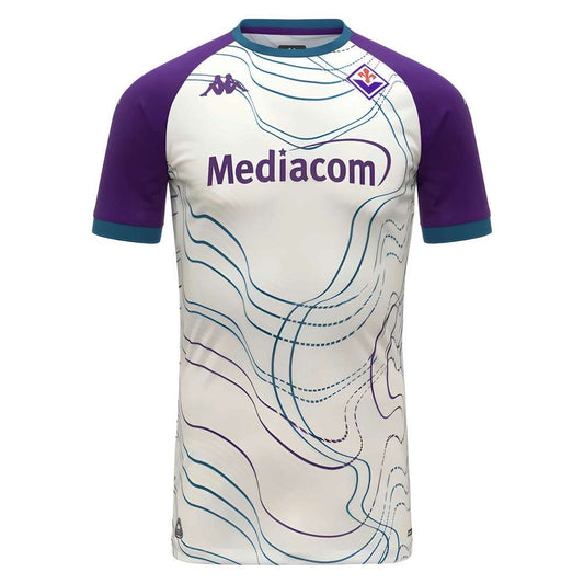 2025-2026 Fiorentina Pre Match Shirt (White-Violet)_0