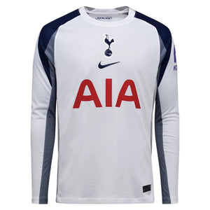 2025-2026 Tottenham Long Sleeve Home Shirt_0