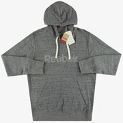 Reebok Extra Soft Mens EL Logo Grey Hoodie *BNIB* L