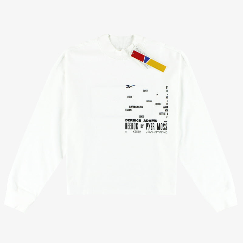 Reebok x Pyer Moss Unisex Long Sleeve Tee *BNIB* XXS