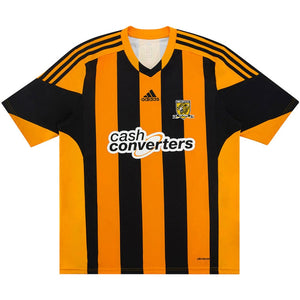 Hull City 2013-14 Home Shirt ((Excellent) S) (Bruce 4)_3