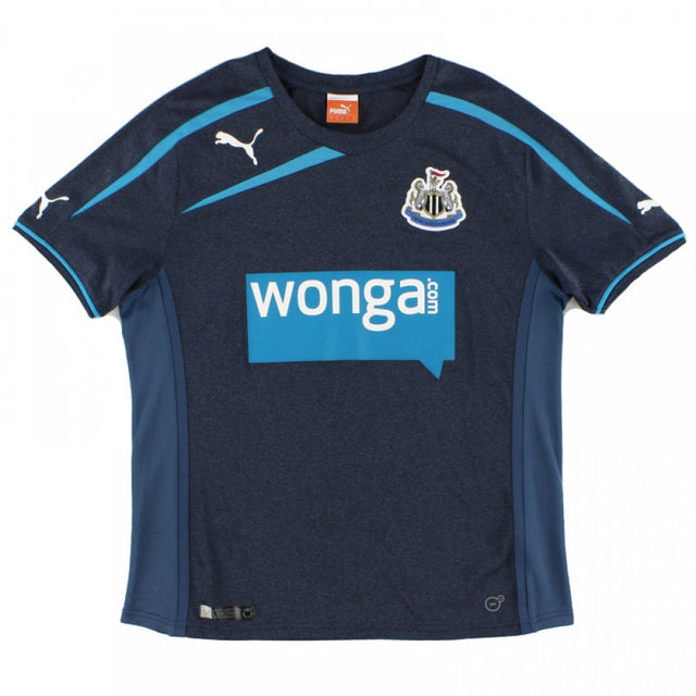 Newcastle United 2013-14 Away Shirt ((Excellent) 3XL) (Your Name)_3